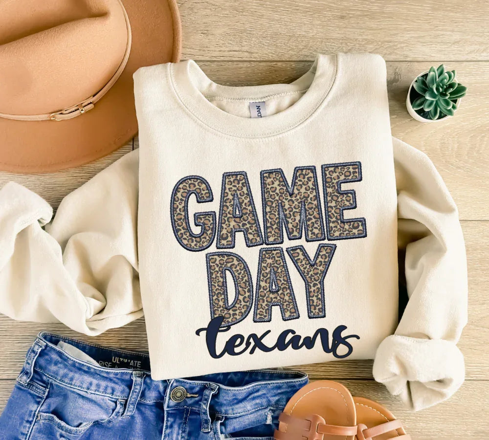 Game Day Texans DTF Transfer - Merch Girls