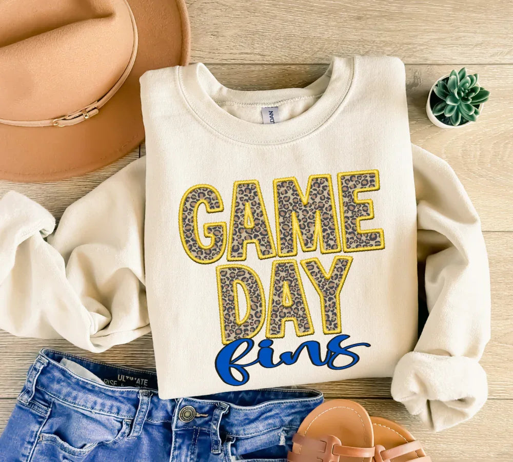Game Day Fins DTF Transfer - Merch Girls