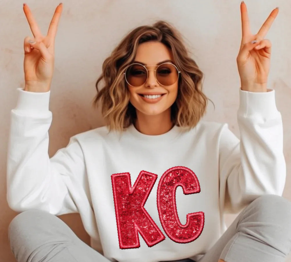 KC Red DTF Transfer - Merch Girls