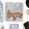 Cougars Leopard with Faux Gold Foil DTF Transfer - Merch Girls