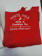 North Pole Cookie Co. Embroidered Sweatshirt or Hoodie - Merch Girls
