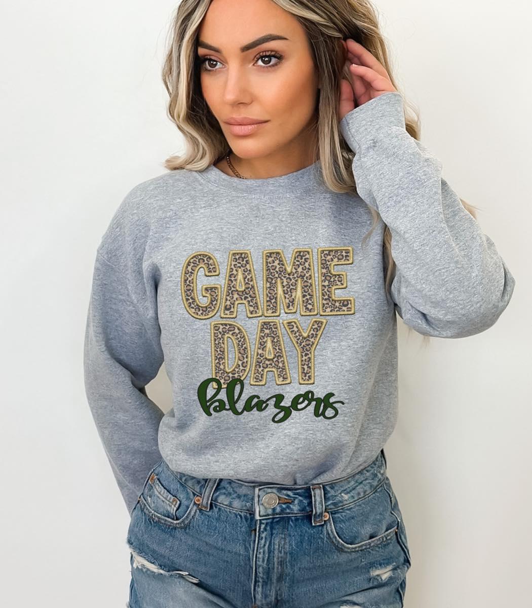 Game Day Blazers DTF Transfer - Merch Girls