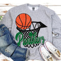 Panthers Basketball Hoop DTF Transfer - Merch Girls