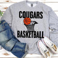 Cougars Basketball DTF Transfers - Merch Girls