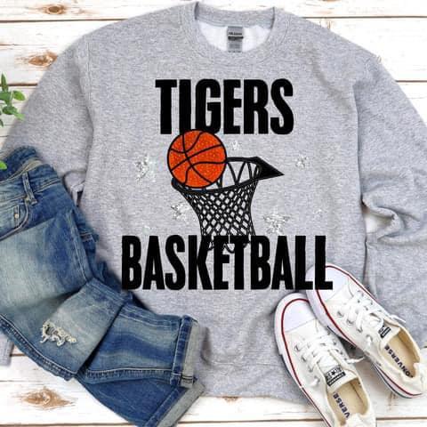 Tigers Basketball DTF Transfers - Merch Girls