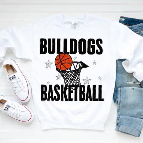Bulldogs Basketball DTF Transfers - Merch Girls