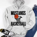 Mustangs Basketball DTF Transfers - Merch Girls
