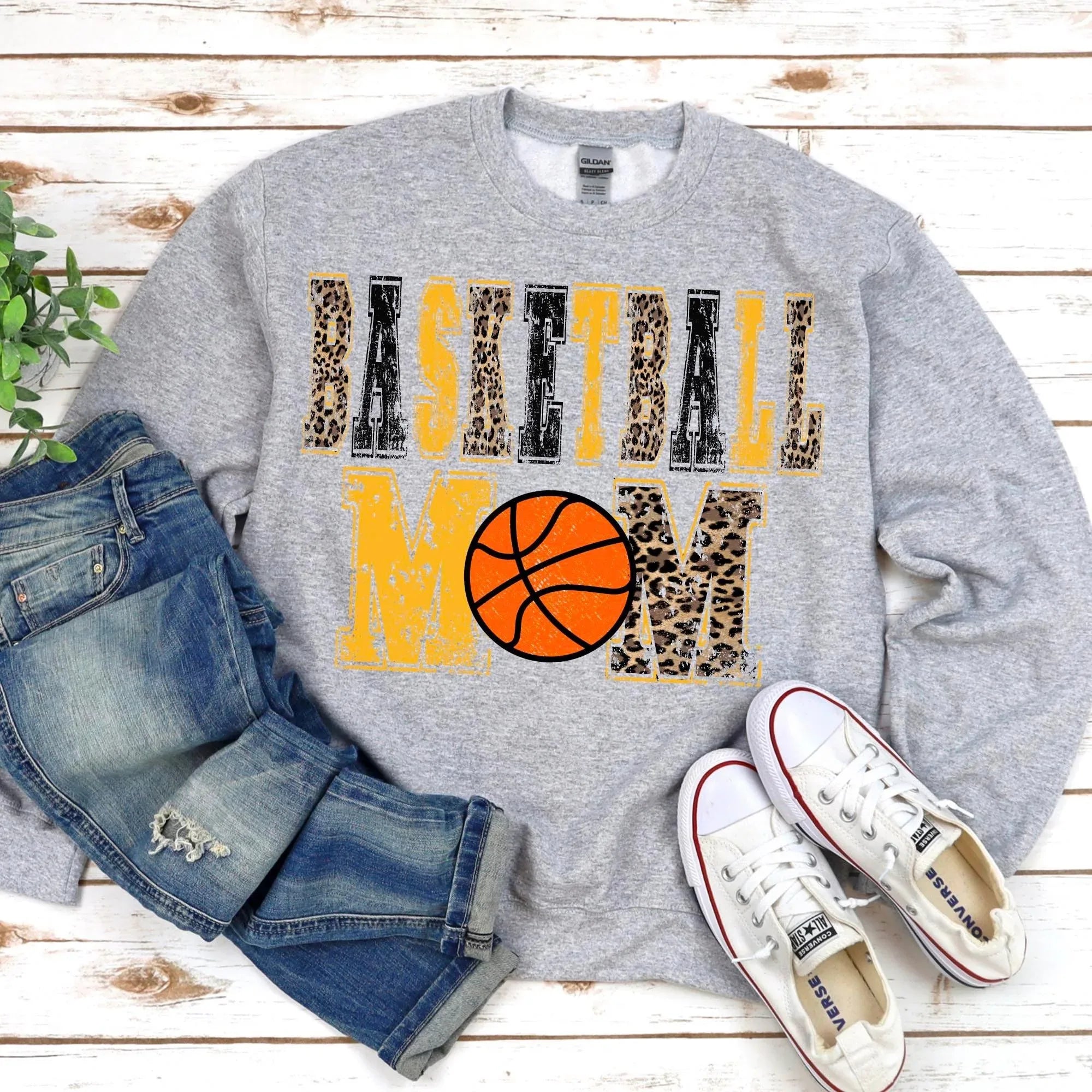 Basketball Mom DTF Transfer - Merch Girls