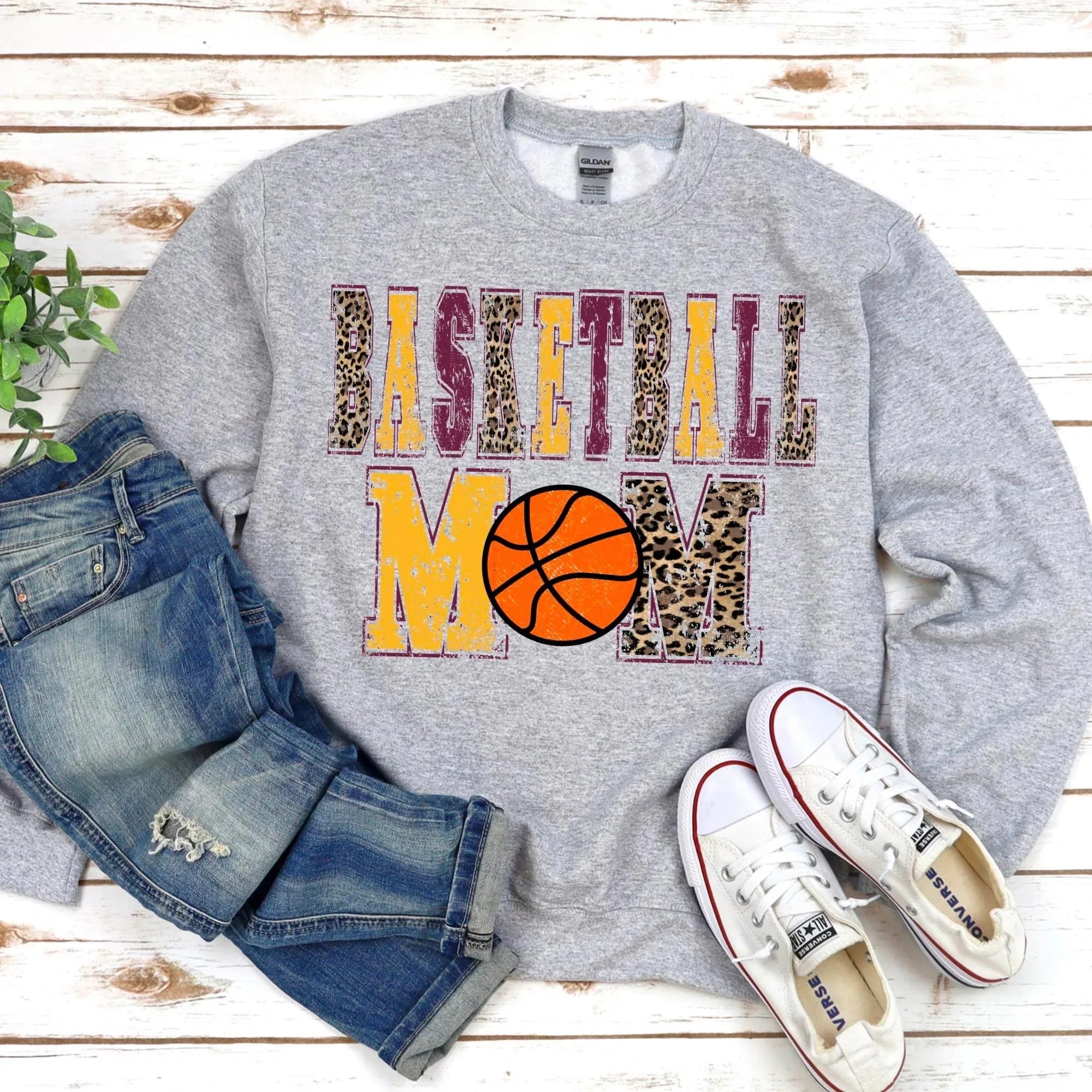 Basketball Mom DTF Transfer - Merch Girls