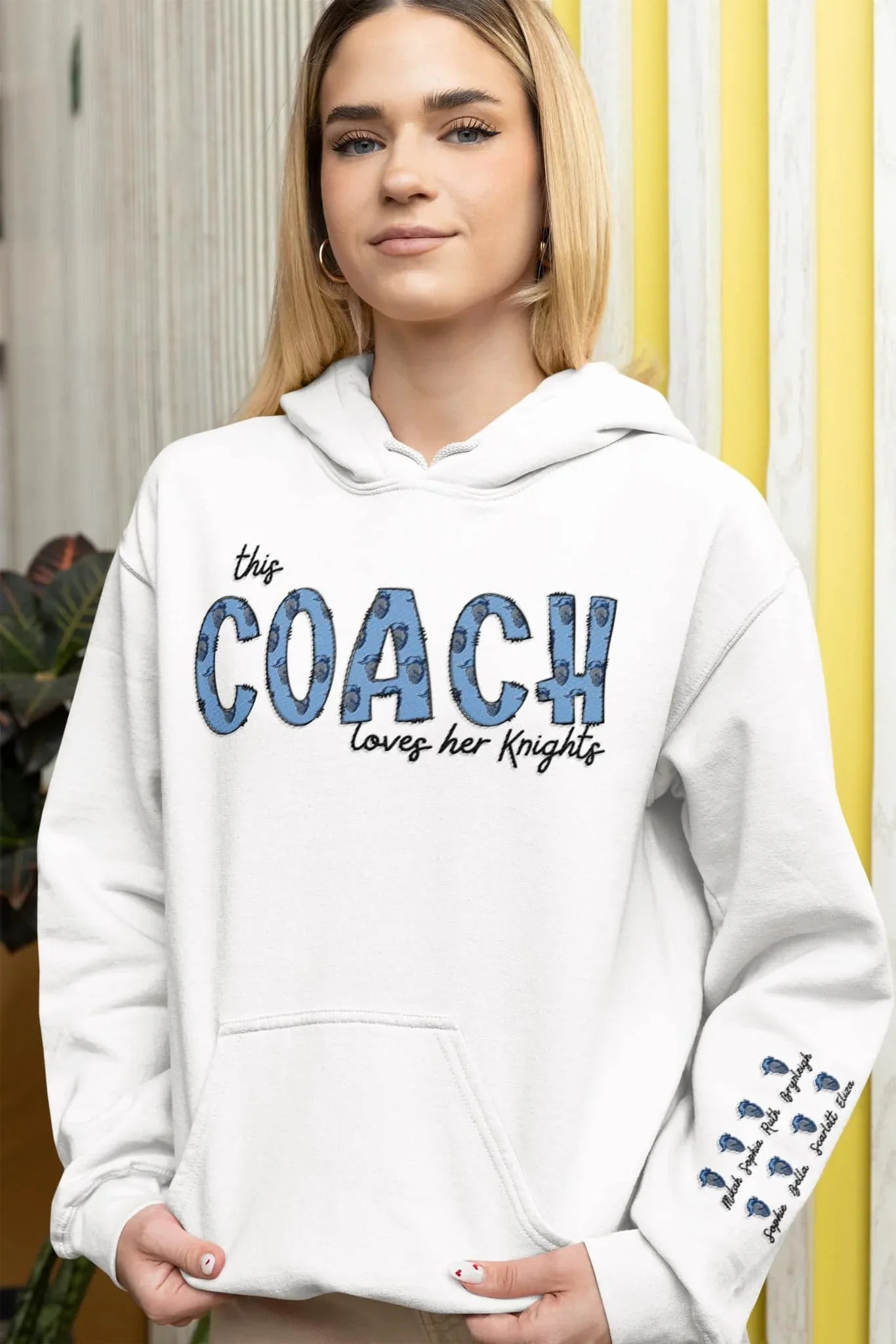 This Coach Loves Knights DTF Transfer - Merch Girls