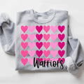 Warriors Hearts DTF Transfer - Merch Girls