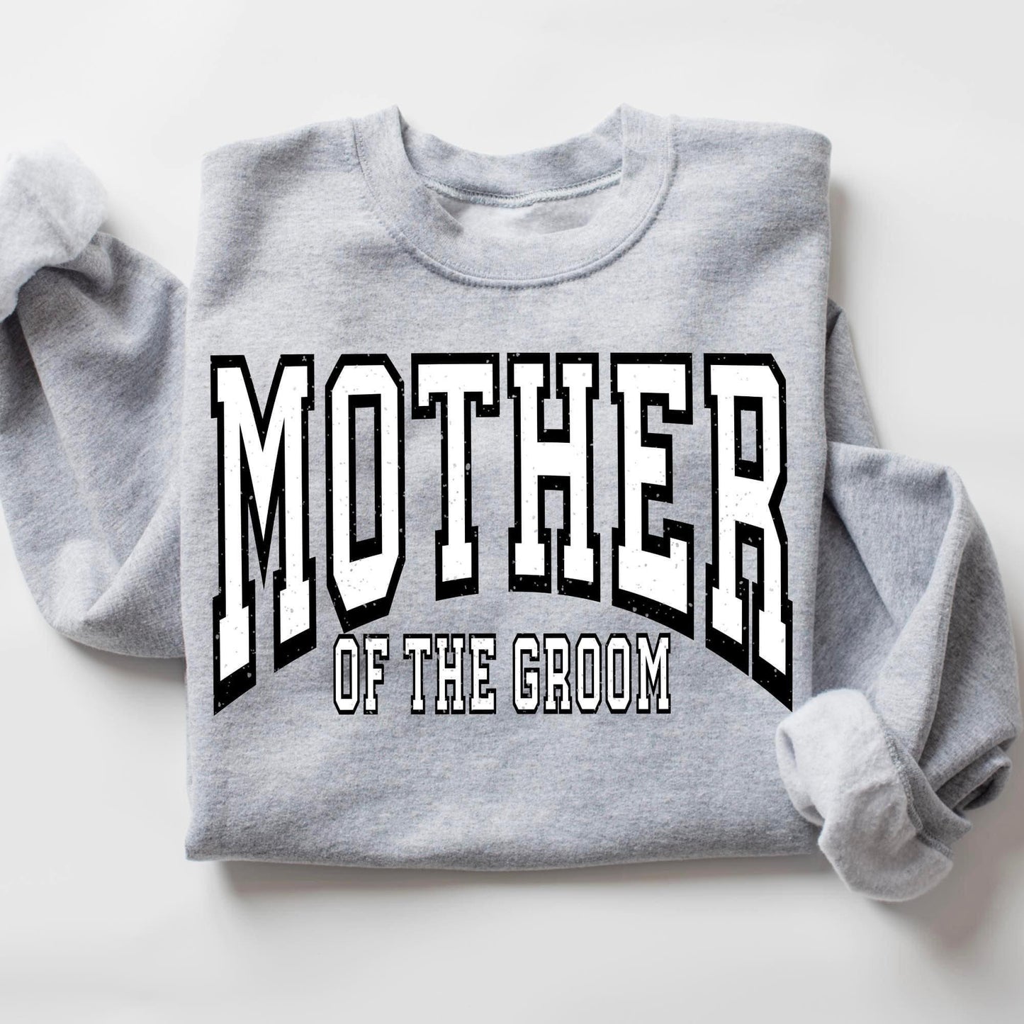Mother of the Groom Varsity Wedding Party DTF Transfer