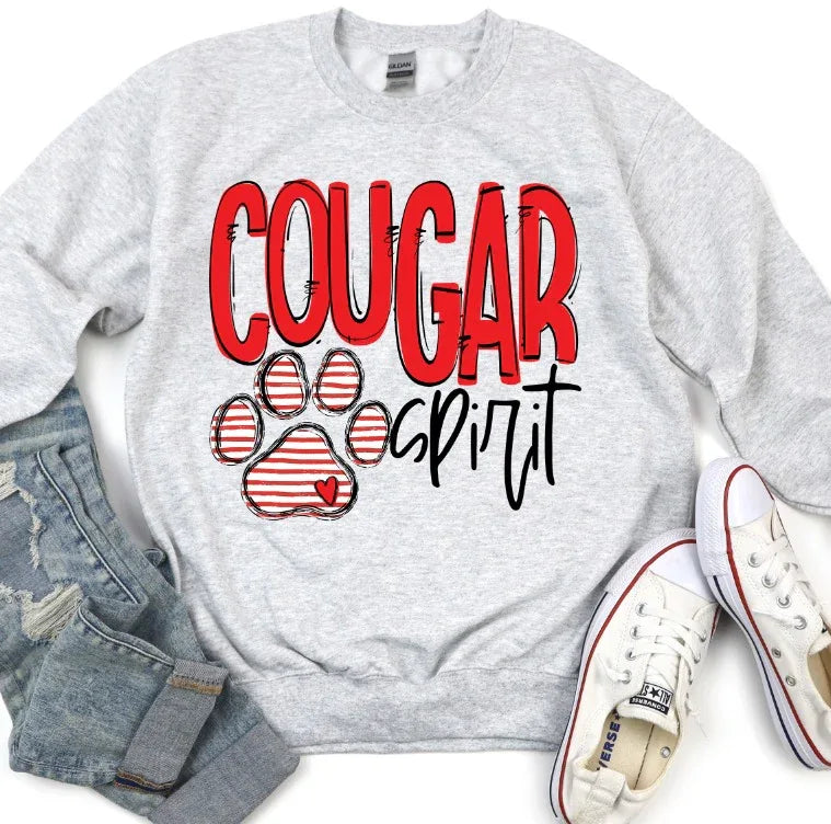 Cougar Spirit DTF Transfer - Merch Girls