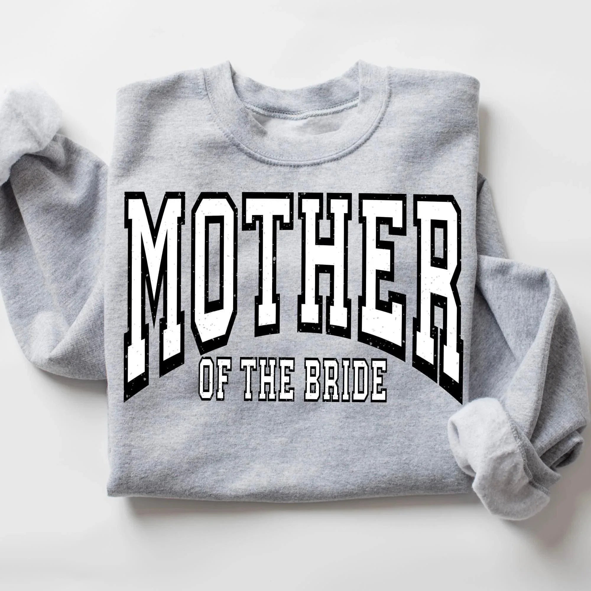 Mother of the Bride Varsity Wedding Party DTF Transfer - Merch Girls