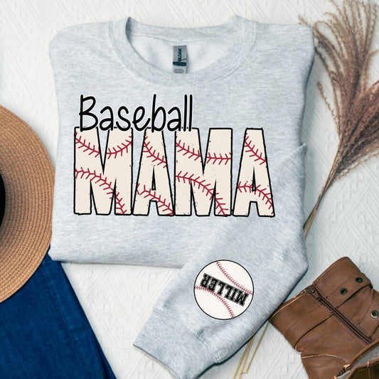 Baseball Mama Custom DTF Transfer