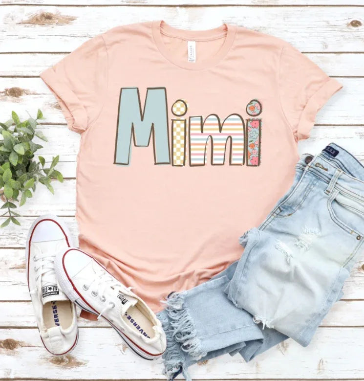 Mimi Spring Doodle DTF Transfer - Merch Girls
