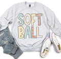 Softball Spring Doodle DTF Transfer - Merch Girls