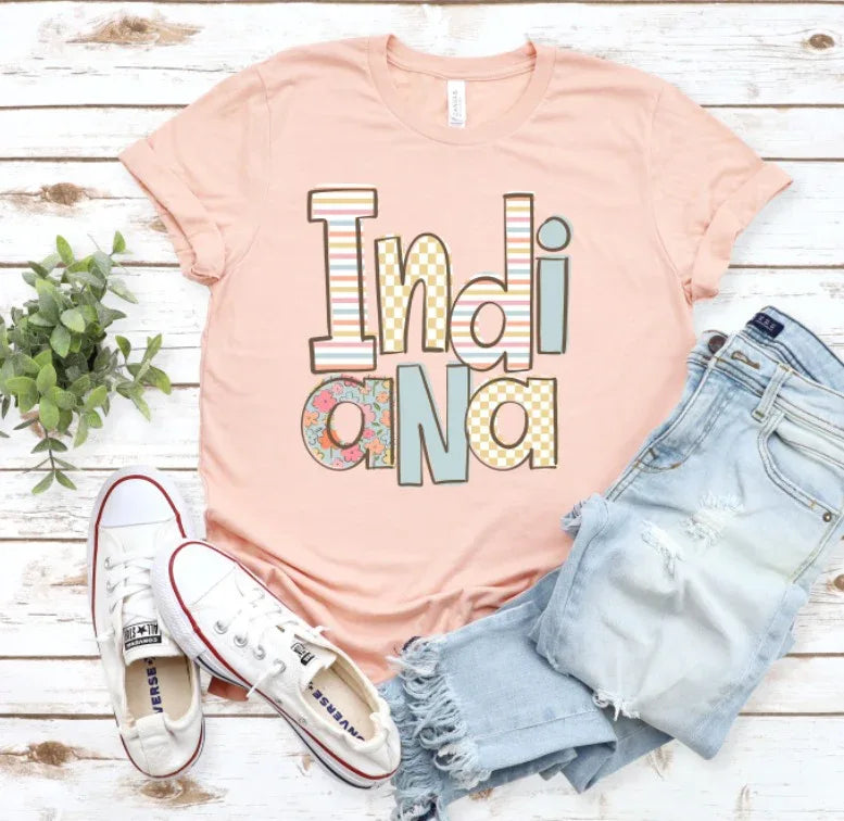 Indiana Spring Doodle DTF Transfer - Merch Girls