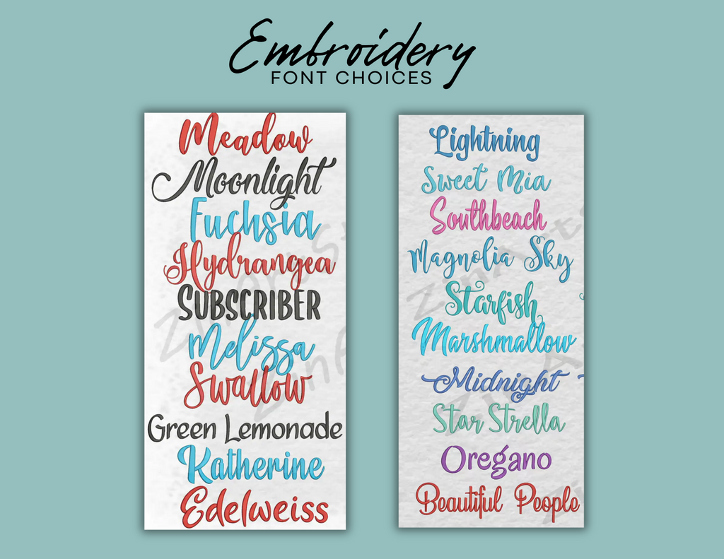 Embroidered Augusta All Out Glitter Backpack