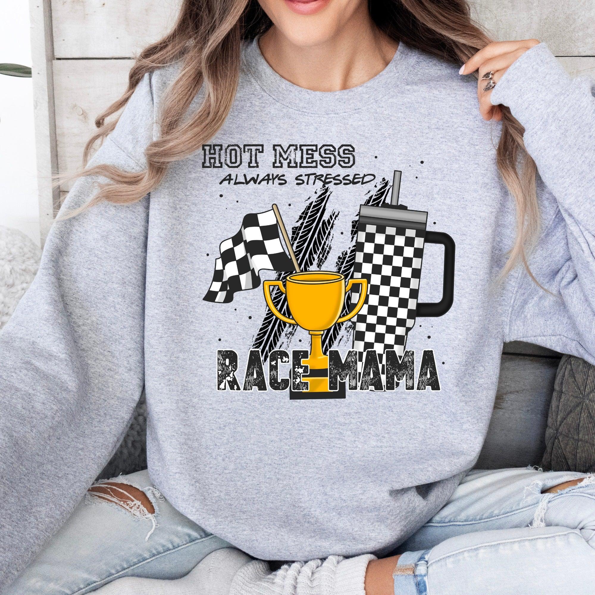 Race Mom DTF Transfer - Merch Girls