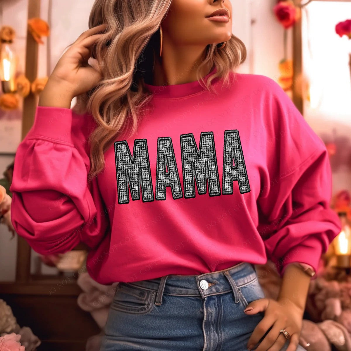 Mama Bling Graphic Tee