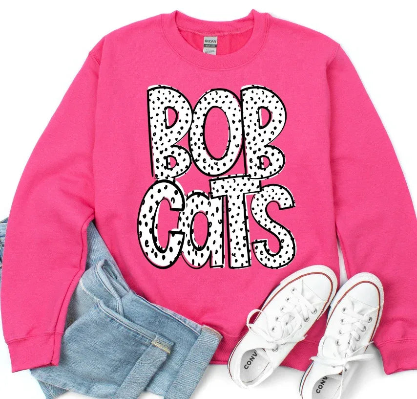 Bobcats Dalmatian Doodle DTF Transfer - Merch Girls