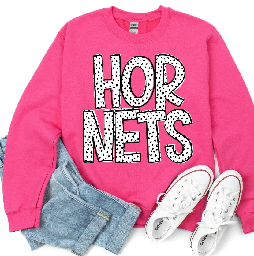 Hornets Dalmatian Doodle DTF Transfer - Merch Girls