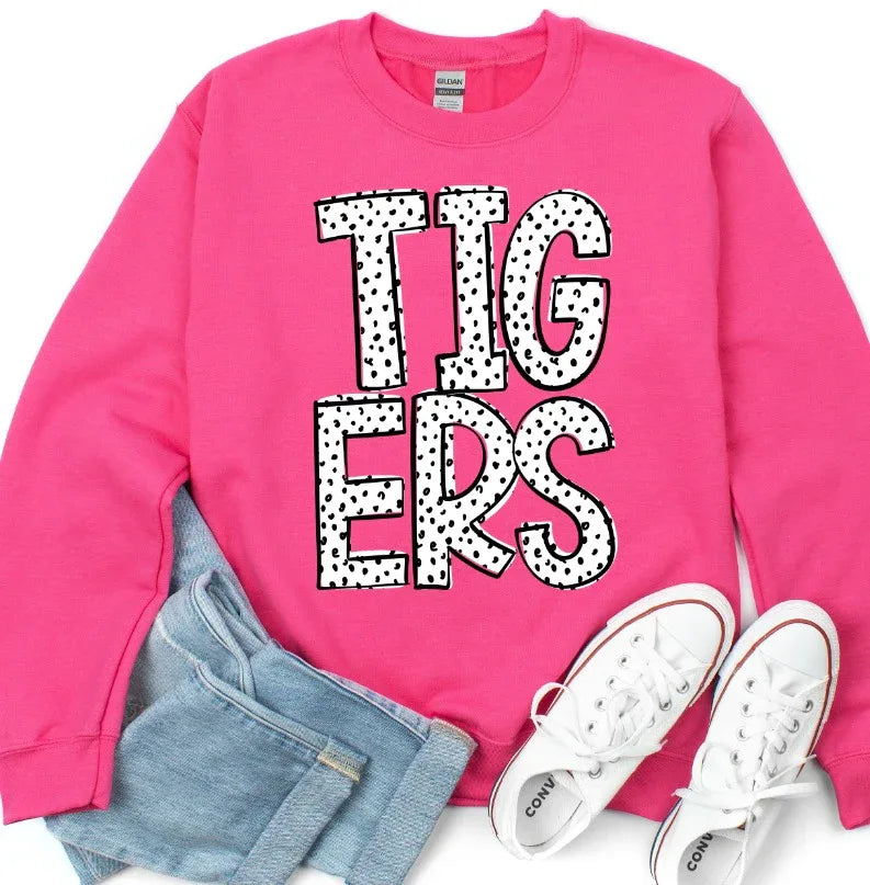Tigers Dalmatian Doodle DTF Transfer - Merch Girls