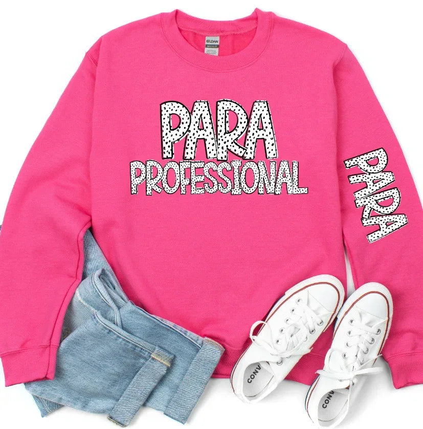 Paraprofessional/Para Dalmatian Doodle DTF Transfer - Merch Girls