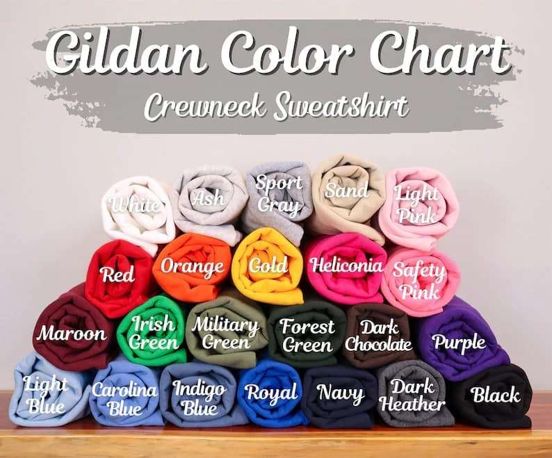 Custom Varsity Outline Style Embroidered Sweatshirt/Comfort Color Short Sleeve