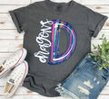 Dragons Splatter Painted Mascot DTF Transfer DTF Transfer - Merch Girls