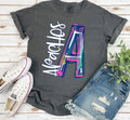 Apaches Splatter Painted Mascot DTF Transfer DTF Transfer - Merch Girls