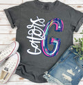 Gators Splatter Painted Mascot DTF Transfer DTF Transfer - Merch Girls