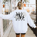 Volleyball Sequin Varsity DTF Transfer - Merch Girls