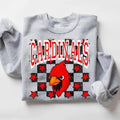 Cardinals Retro Varsity DTF Transfer - Merch Girls
