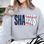 Sharks Baseball DTF Transfer - Merch Girls