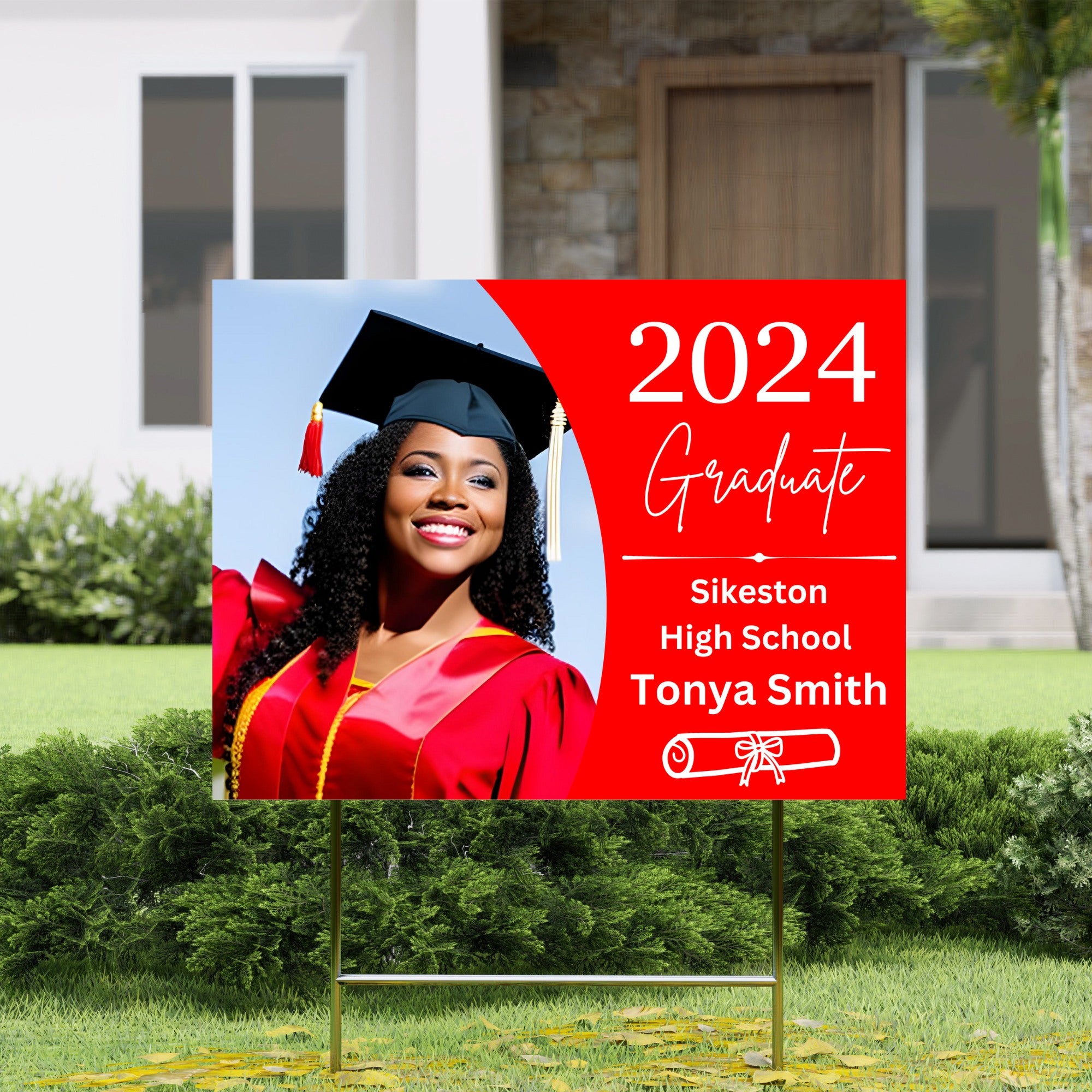 2025 Graduate Single Sided Yard Sign