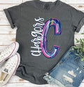 Chargers Splatter Painted Mascot DTF Transfer DTF Transfer - Merch Girls