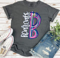 Bearcats Splatter Painted Mascot DTF Transfer DTF Transfer - Merch Girls