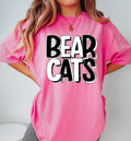 Bearcats Black and White Mascot DTF Transfer - Merch Girls