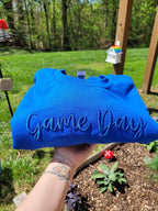 Custom Text 3D Puff Embroidered Comfort Color Short Sleeve or Gildan Sweatshirt - Merch Girls