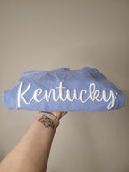 Custom Text 3D Puff Embroidered Comfort Color Short Sleeve or Gildan Sweatshirt - Merch Girls