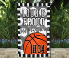Loud & Proud Basketball Garden Flag - Merch Girls