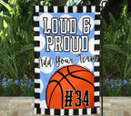 Loud & Proud Basketball Garden Flag - Merch Girls