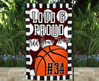 Loud & Proud Basketball Garden Flag - Merch Girls