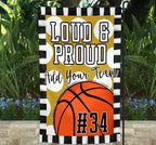 Loud & Proud Basketball Garden Flag - Merch Girls