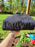 Custom Text 3D Puff Embroidered Comfort Color Short Sleeve or Gildan Sweatshirt - Merch Girls