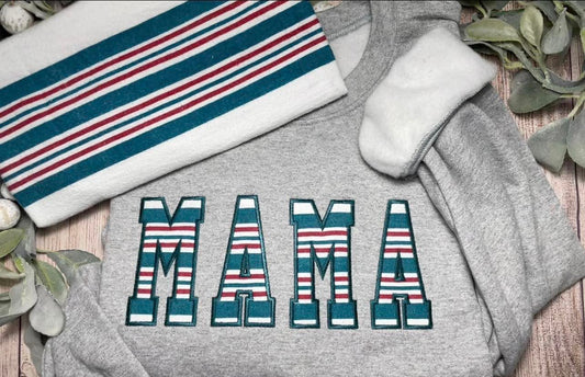 MAMA Hosptial Blanket Embroidered Sweatshirt