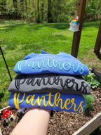 Custom Text 3D Puff Embroidered Comfort Color Short Sleeve or Gildan Sweatshirt - Merch Girls