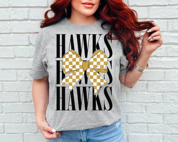 Mascot Checkered Coquette Bow Design Mockup- No Physical Item! - Merch Girls